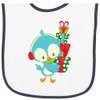inktastic Christmas Bird, Cute Bird, Gifts, Presents, Xmas Baby Terry