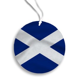 Scotland Flag | REUSABLE Double Sided Car Air Freshener