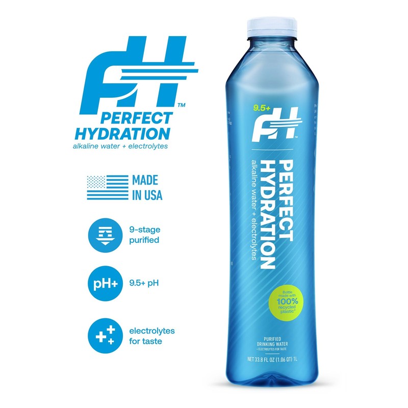 Perfect Hydration 9.5+ pH Alkaline Drinking Water, Made in the