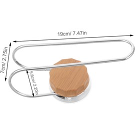 Organizador de Accesorios para Cabello Pared Soporte para Diademas y Ligas Ganchos Inoxidable para Baño Diseño Elegante y Resistente para Mujeres y Niñas Color Plata