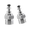 2Pcs Silver Quick Connection Pressure Washer, Hose Adapter for Vax,