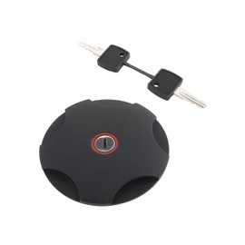 LT Easiyl 1 Piece Lockable Fuel Cap with 2 Keys Replacement Part 251201551C 1702830 Compatible with VW 3 III Bus T3 1979-1992 Safe Fuel Accessories
