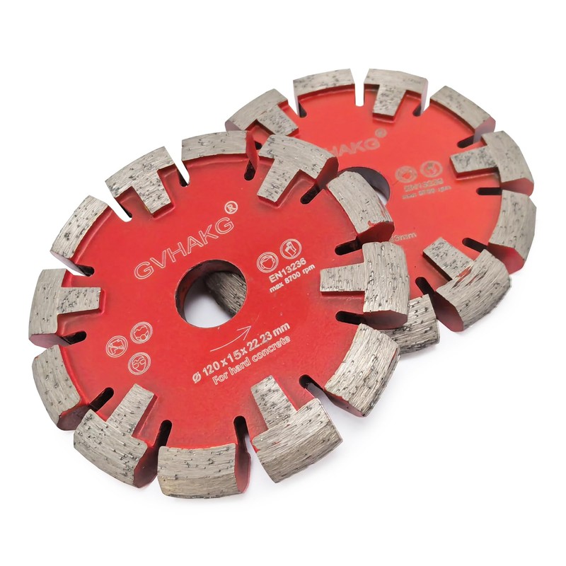 GVHAKG 120 mm Diamond Milling Disc, 15 mm Segment width