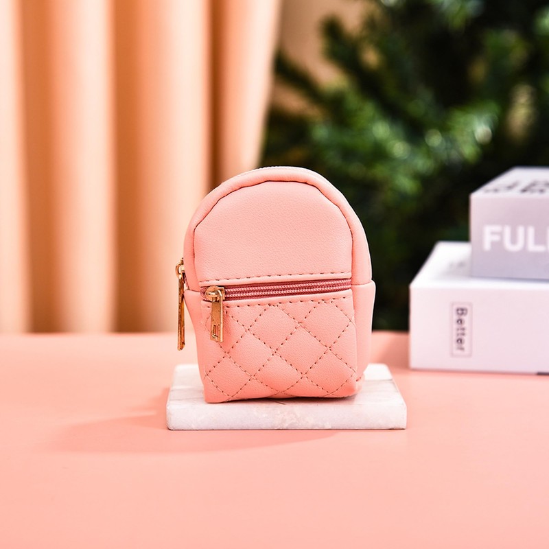 Mini Backpack Cute Cosmetic Bag for Women, Creative Cute Pendant