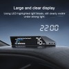 Car Headup Display Multifunctional Digital Display Car Speedometer Vehicle Speed