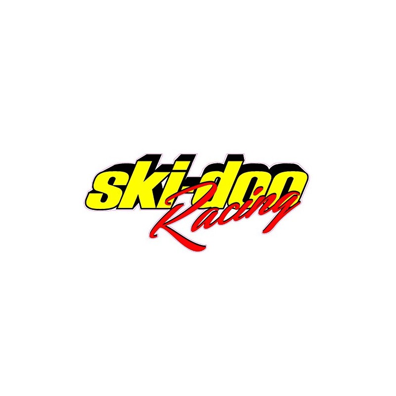 Ski-doo Racing V2 Large 12" X 5.5" Decal