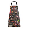 MBMSO Sushi Apron with Pockets Sushi Chef Gifts Cute Sushi
