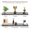 Sorbus Floating Shelves for Wall - 48 Inch Long Bathroom