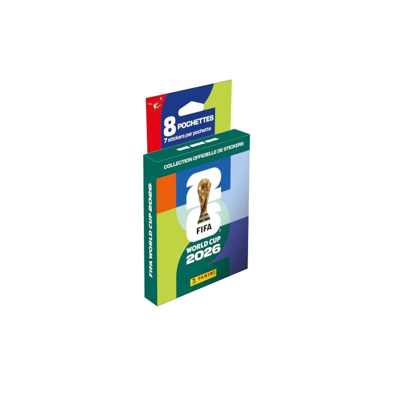 Panini Coppa del Mondo FIFA 2026 Adesivi - Blister 8