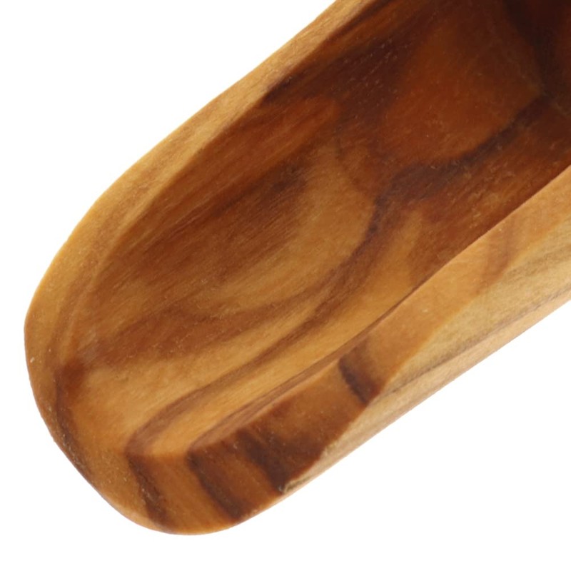 2 x Hofmeister® Scoops Olive Wood Dosing Spoon Spice Scoop