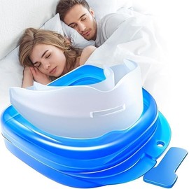 Anti Snoring Mouthpiece Anti Snoring Devices for Men and Women Soft Snore Stopper, Multifunctional Sleep Apnea Mouthpiece-Ready to Use Anti Snore
