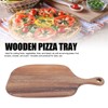 Wooden Pizza Tray Solid Wood Pizza Serving Board Pizza Spatula