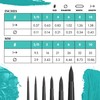 Princeton : Catalyst Polytip Bristle Brush : Round - size