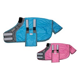 Derby Originals Reflective Safety No Hardware Winter Stable Blanket for Foals 420D Water Resistant Breathable Medium Weight 150g Polyfil