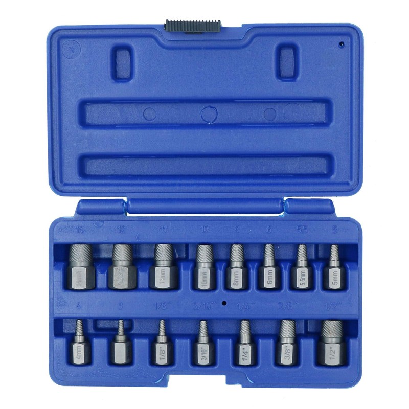 Heavy Duty Screw and Stud Extractor Remover Easy Out Metric