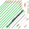 FTIHTRY 14FT Fiberglass Running Electrical Wire Glow Rods Wire Pulling