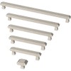 Franklin Brass Napier Cabinet Pull, Nickel, 3 in (76mm) Drawer