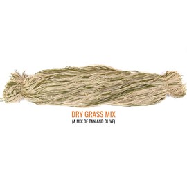 Arcturus Ghillie Suit Thread - Lightweight Synthetic Ghillie Yarn to Build Your Own Ghillie Suit (Dry Grass Mix)