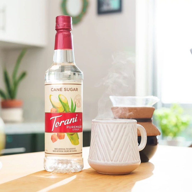 Torani Puremade Syrup, Cane Sugar, 25.4 Ounces