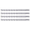4Pcs Hammer Rock Drill Bit Sturdy Durable Efficient Convenient Round