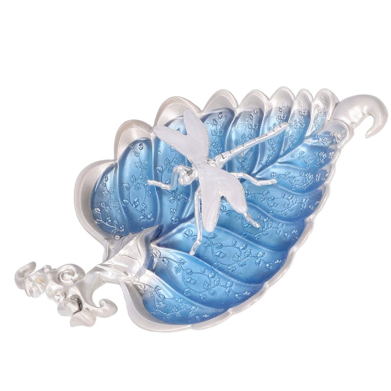 Incense Stick Holder Bodhi Leaf Incense Decorated Plate for Living