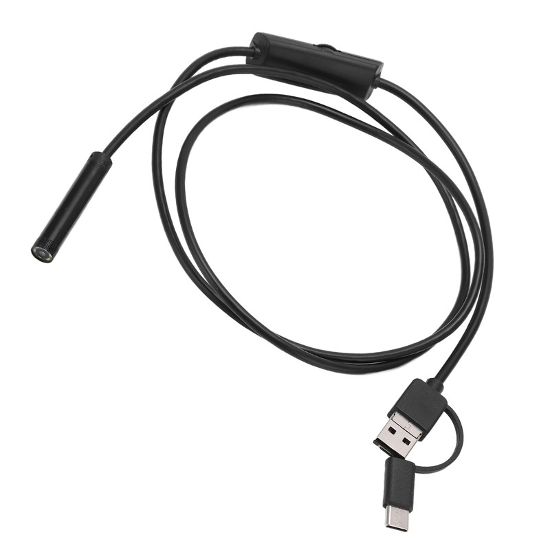 AN100‑8 8mm 3 in 1 Endoscope IP67 Waterproof 6LED Adjustable