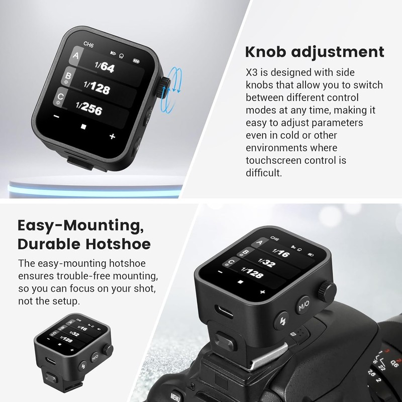 Godox X3C X3 C X3-C TTL Wireless Flash Trigger Compatible