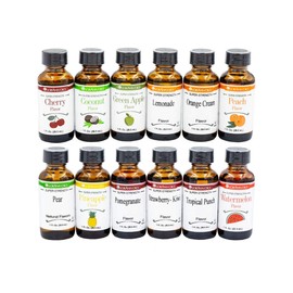 LorAnn Super Strength Pack #2 of 12 Fruity & more Flavors in 1 ounce bottles