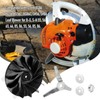 4241-704-3405 Fan Wheel & 4229-768-0300 Shredder Blade for ST-IHL BG86
