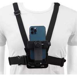 Estuchelandia Soporte Montaje De Pecho Arnes Celular Grabacion Vertical