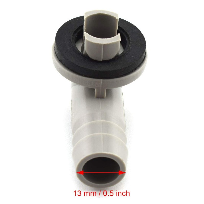 SDTC Tech Air Conditioner AC Drain Hose Elbow Connector Fitting