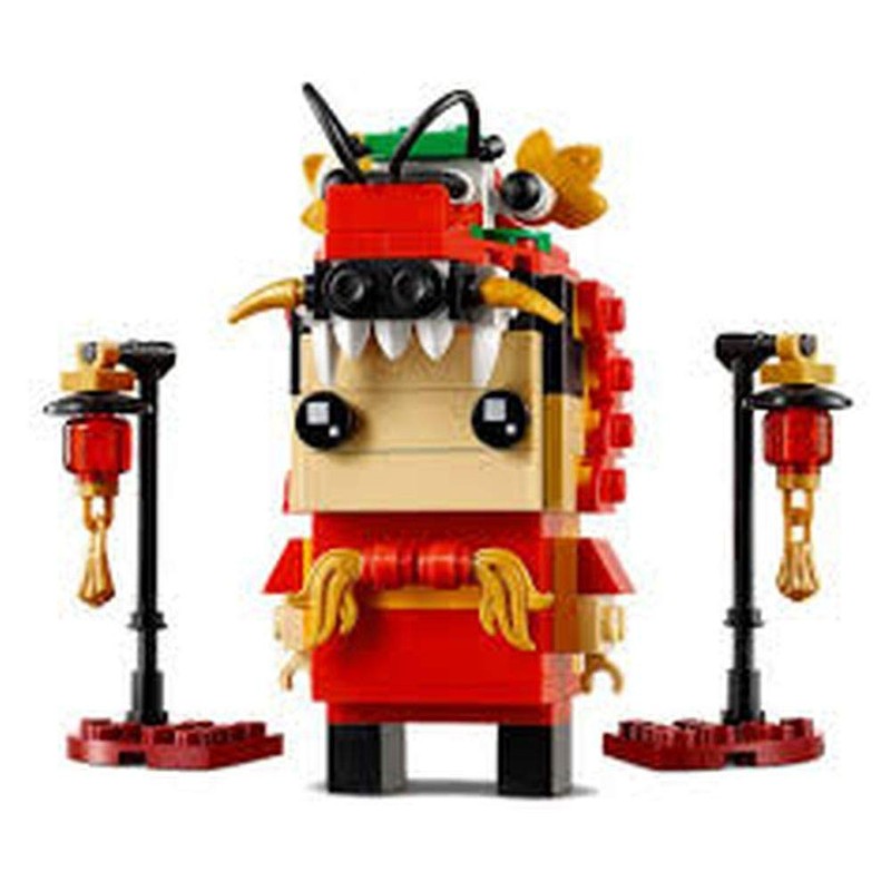 BrickHeadz Dragon Dance Guy 40354 170 Pieces