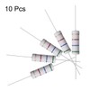 uxcell 10Pcs 5.6K Ohm Resistor, 5W 5% Tolerance Metal Oxide