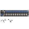 Evemodel 3V-24V DC Power Distribution Module 12 Channel Individual Switches
