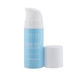 Brite One-Day Hair Color Mousse | Pastel Blue | Perfect For Lighter Hair with Mess-Free Application | Temporary Hair Color Dye (Pastel Blue, 3.38 Fl Oz)