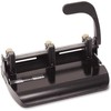 Officemate 90078 Heavy Duty Adjustable 2-3 Hole Punch with Lever