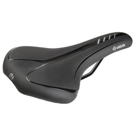 Velo Fahrradsattel FIT ATHLETE BC, schwarz, XL, 12505231