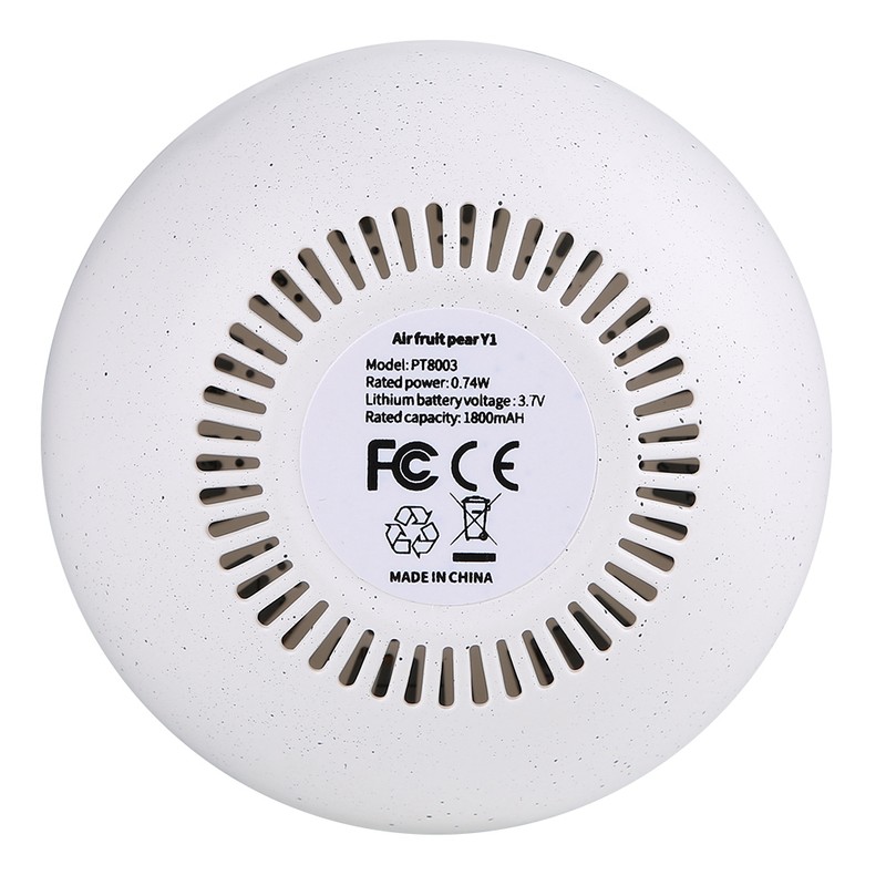 White ABS Mini Portable USB Charging Aromatherapy Essential Oil Diffuser