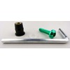 Set of 10 Anodised Motorcycle Aluminium Screws Hexagon Socket Lens