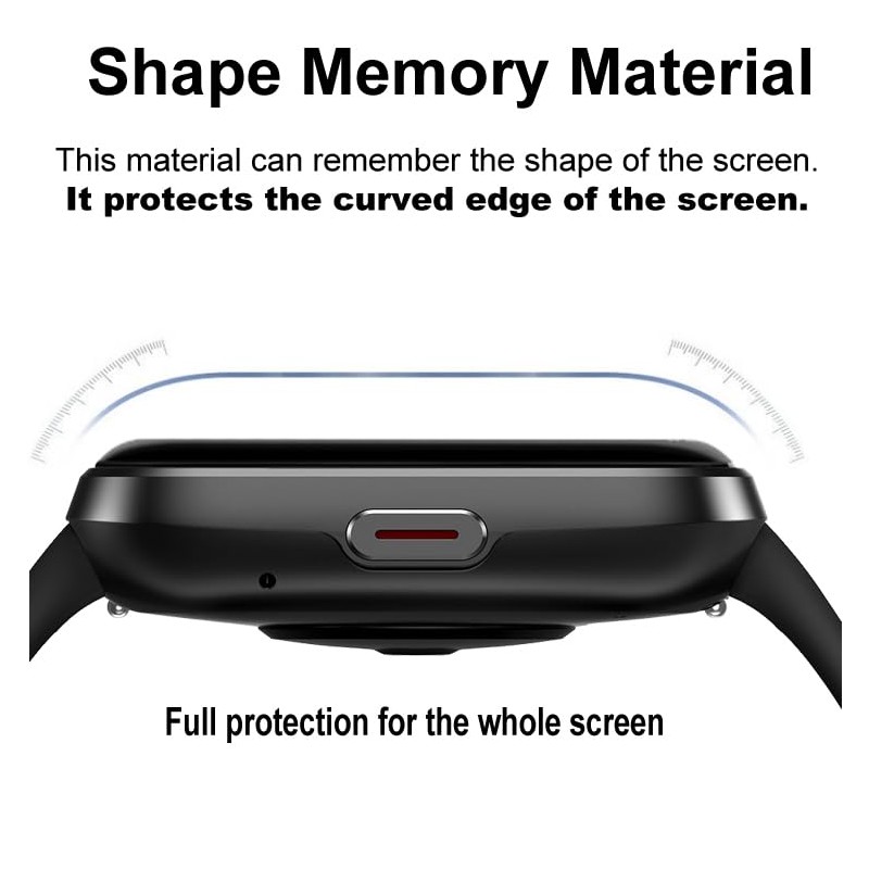 smaate Screen Protector Compatible with uaue T60 1.91 inches Smart