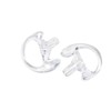 HYS Soft Flexible Open Ear Insert Ear Buds Small Earmold