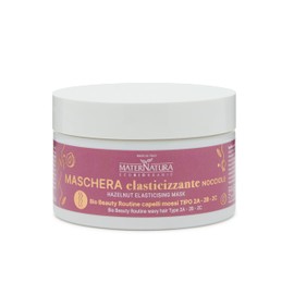 Maternatura Maschera Elasticizzante Capelli Mossi alle Nocciole, azione idratante - Organic - Made in Italy - 200 ml
