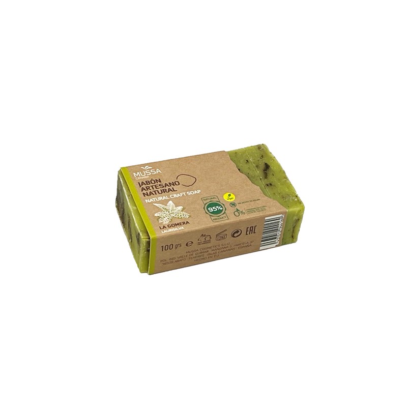 Mussa Canaria Laurisilva Natural Handmade Soap 100g
