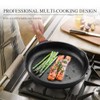 Vinchef Non Stick Frying Pan with Lid,9.5 Inch Anti Scratch