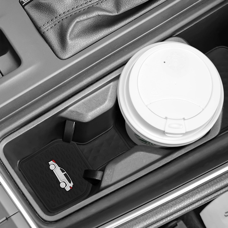 smnuxwm 2PCS Cup Holder Mat for Toyota Grand Highlander 2024