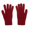 Oxfords Cashmere Ladies Lambswool Gloves, Red