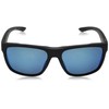 Smith Barra Sunglasses Matte Black/ChromaPop Polarized Blue Mirror