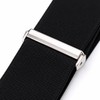 Wide X-Back Suspenders for Men – Adjustable 4-Clip Elastic Straps