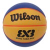 Wilson Unisex-Adult FIBA 3X3 Mini Rubber Basketball, Brown, Mini