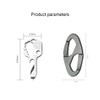 1 x 24-in-1 Multi Tool Key, Key-Shaped Stainless Steel Pocket